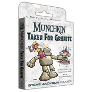 SJG Munchkin Taken for Granite - Strategy Game - for 3 to 6 Players and Ages 14+