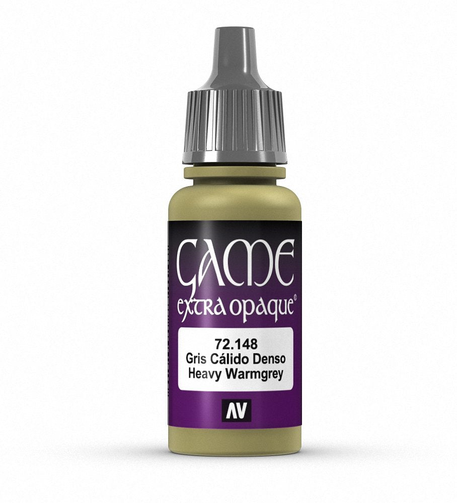 Vallejo Game Color Heavy Wamgrey X-Opaque Paint, 18ml