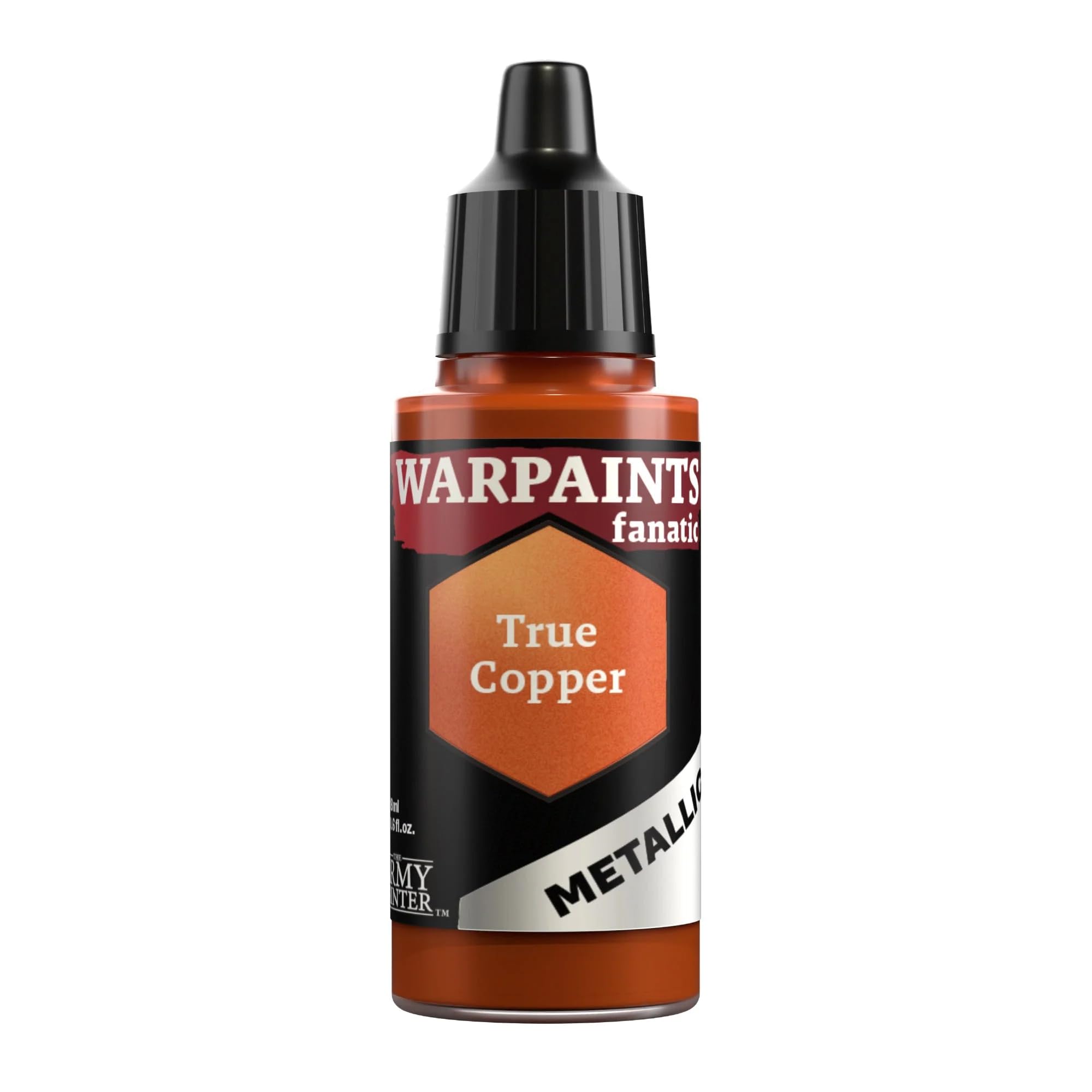 The Army Painter Metallic Pigment Warpaints Fanatic 18ml Hobby Paints (True Copper)