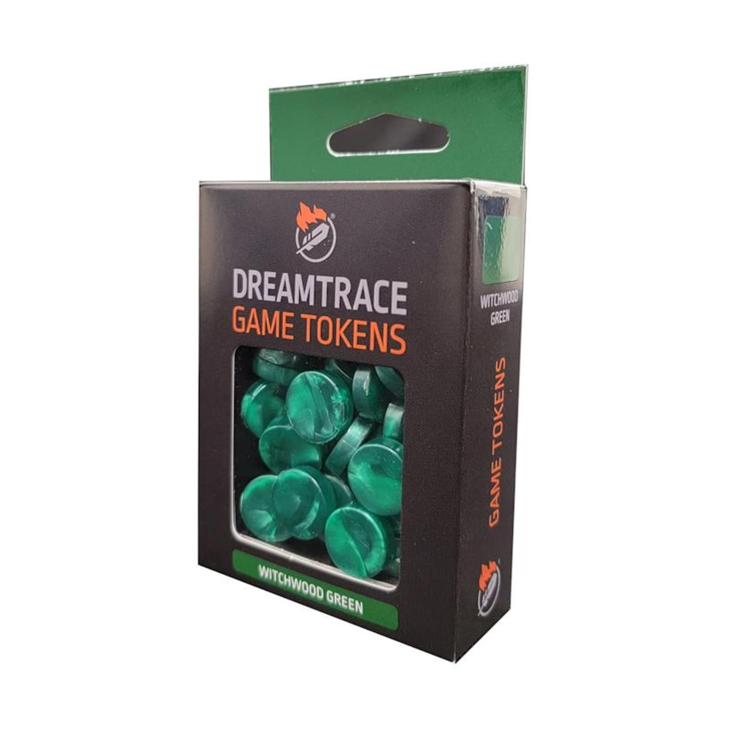 DreamTrace Game Tokens: Witchwood Green
