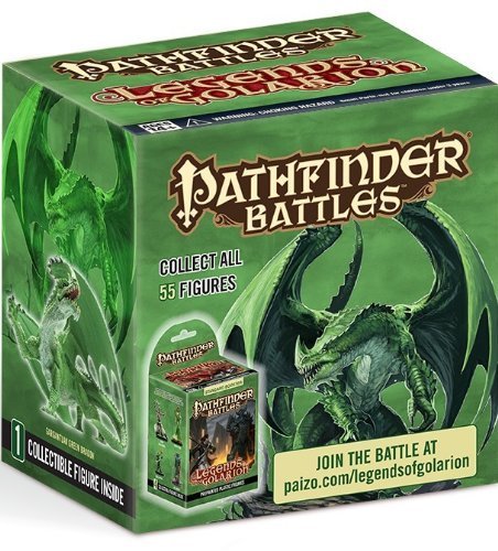WizKids Pathfinder Battles Minis: Legends of Golarion - Gargantuan Green Dragon