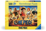 Ravensburger One Piece 500 Piece Jigsaw Puzzle for Teens and Casual Puzzlers | Unique Piece Design Ideal for Family Bonding and Relaxation