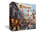 Board & Dice: Tiletum - A Deeply Thematic Dice-Management Eurogame, Play As Merchants in The Early Days of The Renaissance, Ages 14+, 1-4 Players, 60-100 Minute Playing Time