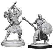 Dungeons & Dragons D&D Nolzur's Marvelous Miniatures - Human Barbarian Male (6 Units)
