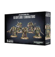 Games Workshop 99120102074" Death Guard Blightlord Terminators Miniature, Black,12 years to 99 years