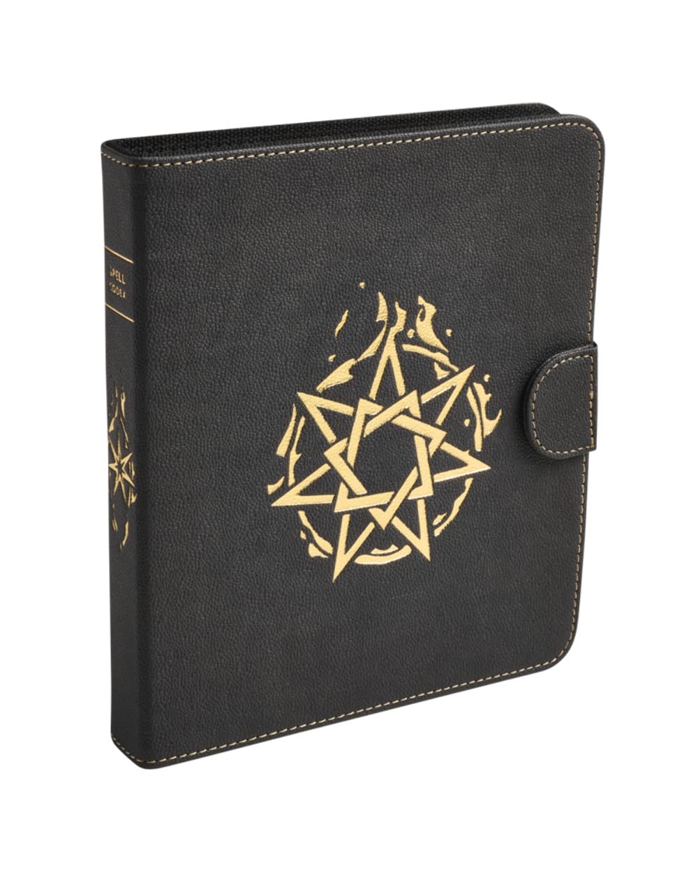 Dragon Shield: Roleplaying Spell Codex: Iron Grey – Compatible with Official DND Spell Cards – Dry Erase Marker and 5e Compatible Spell Slot Tracker Included