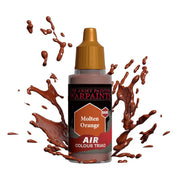 The Army Painter Warpaints Air Molten Orange - Water Based Airbrush paint – Acrylic Paint and Primer for Tabletop Roleplaying, Boardgames, and Wargames Miniature Model Painting