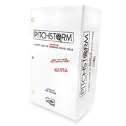 Skybound Pitchstorm : Card Game of Pitching Horrible Movie Ideas to The Worst Executives | Fun Party Tabletop Game Enjoyed by Teens and Adults, 500-card Core Deck, 3-12 Players, Ages 14+
