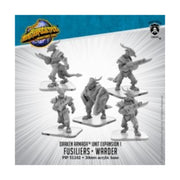 Monpoc: Draken Armada Fusiliers, Elite Fusilier, Warder Unit