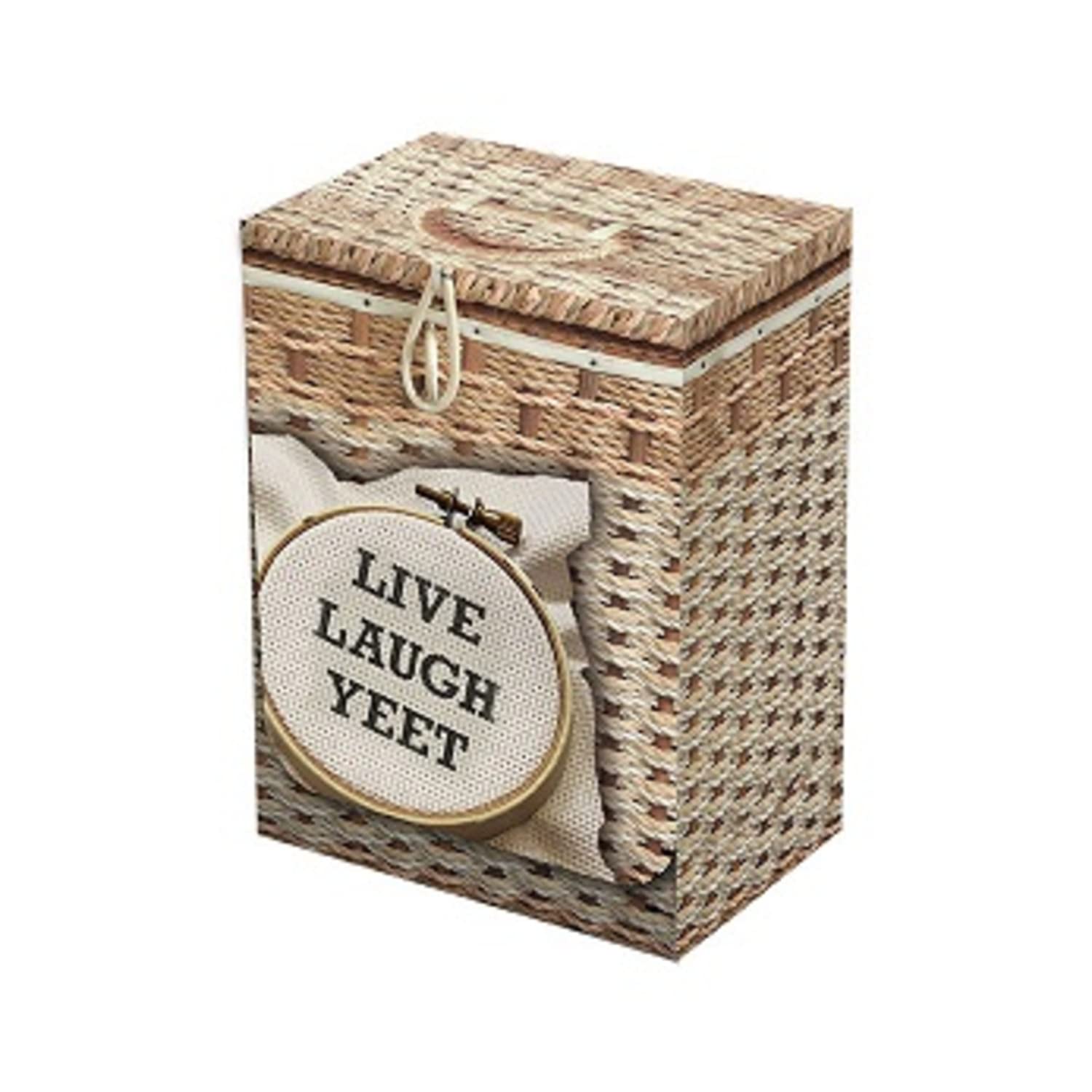 Legion Supplies LGNBOX146 Live Laugh Yeet Deck Box Multicoloured