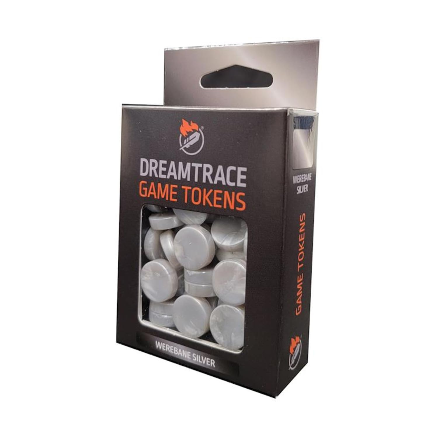 DreamTrace Game Tokens: Werebane Silver