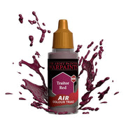 The Army Painter Warpaints Air Traitor Red - Water Based Airbrush paint – acrylic paint and primer for Tabletop Roleplaying, Boardgames, and Wargames Miniature Model Painting
