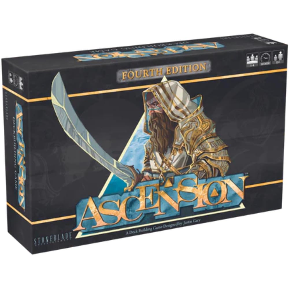 Stone Blade Entertainment Ascension Board Game 4th Edition - Strategy Deck Building Game for 1-4 Players Ages 13+