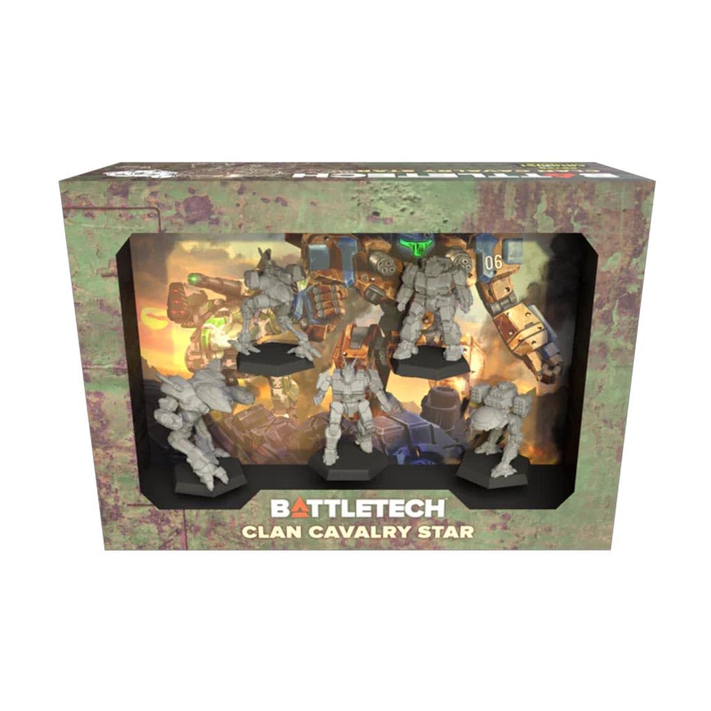 Catalyst Game Labs BattleTech: Clan Cavalry Star - Strategy Board Game - for 2+ Players and Ages 14+