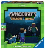 Ravensburger Minecraft: Builders & Biomes - Engaging Strategy Board Game | Ideal for 2-4 Players | Perfect for Ages 10 & Up | Authentic Minecraft Experience | Great Gift for Minecraft Enthusiasts