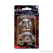 NECA Nolzur's Marvelous Unpainted Minis: Grey Slaad & Death Slaad
