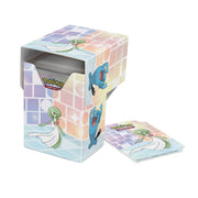 Ultra Pro - Gallery Series Trick Room Full View Deck Box® for Pokémon, Collector's Favorite Vibrant Design Large Capacity Durable Robust TCG Card Storage Box Accessory