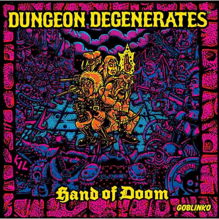 Dungeon Degenerates: Hand of Doom Board Game