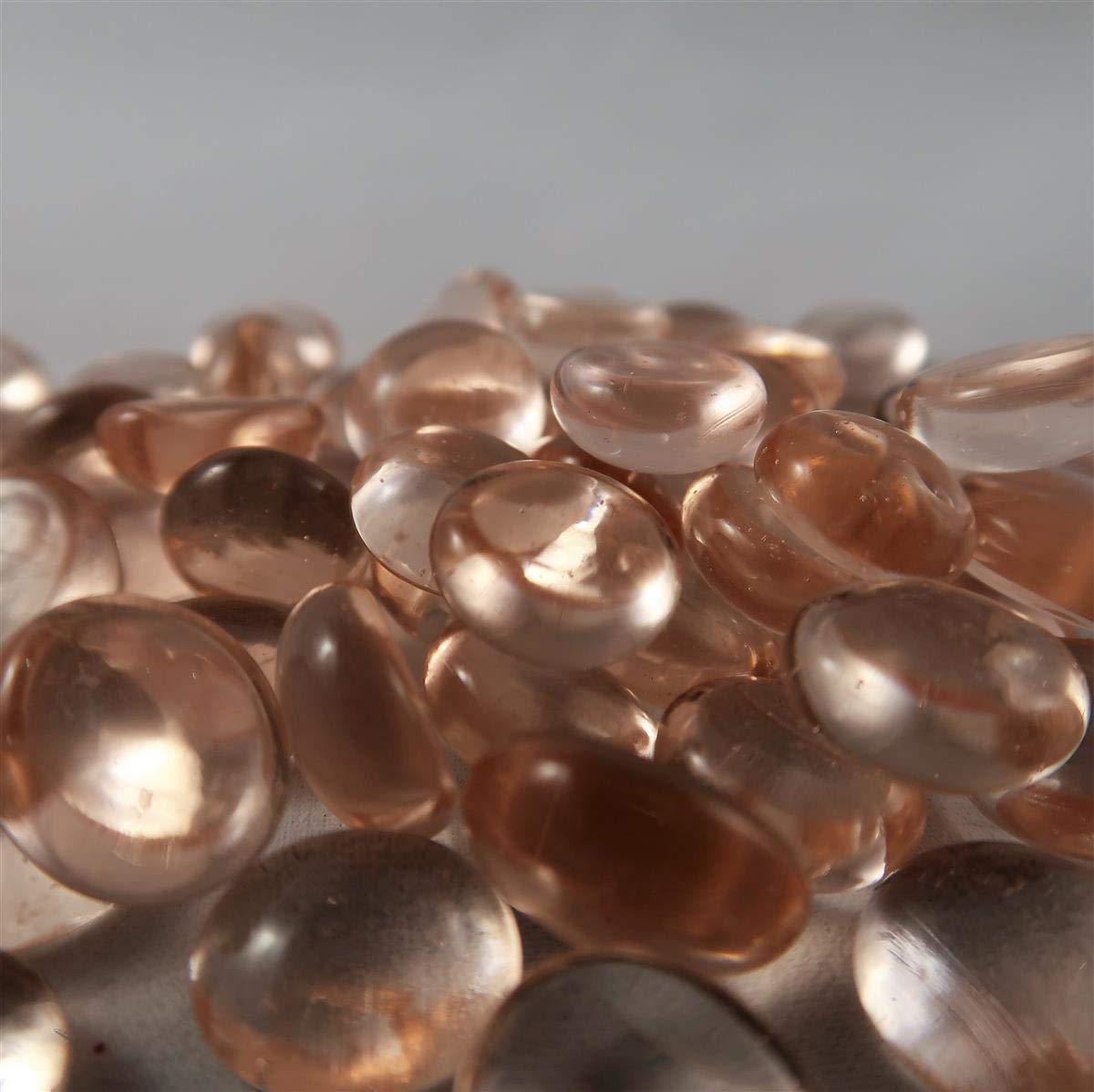 Glass Stones Tube Pink (40)