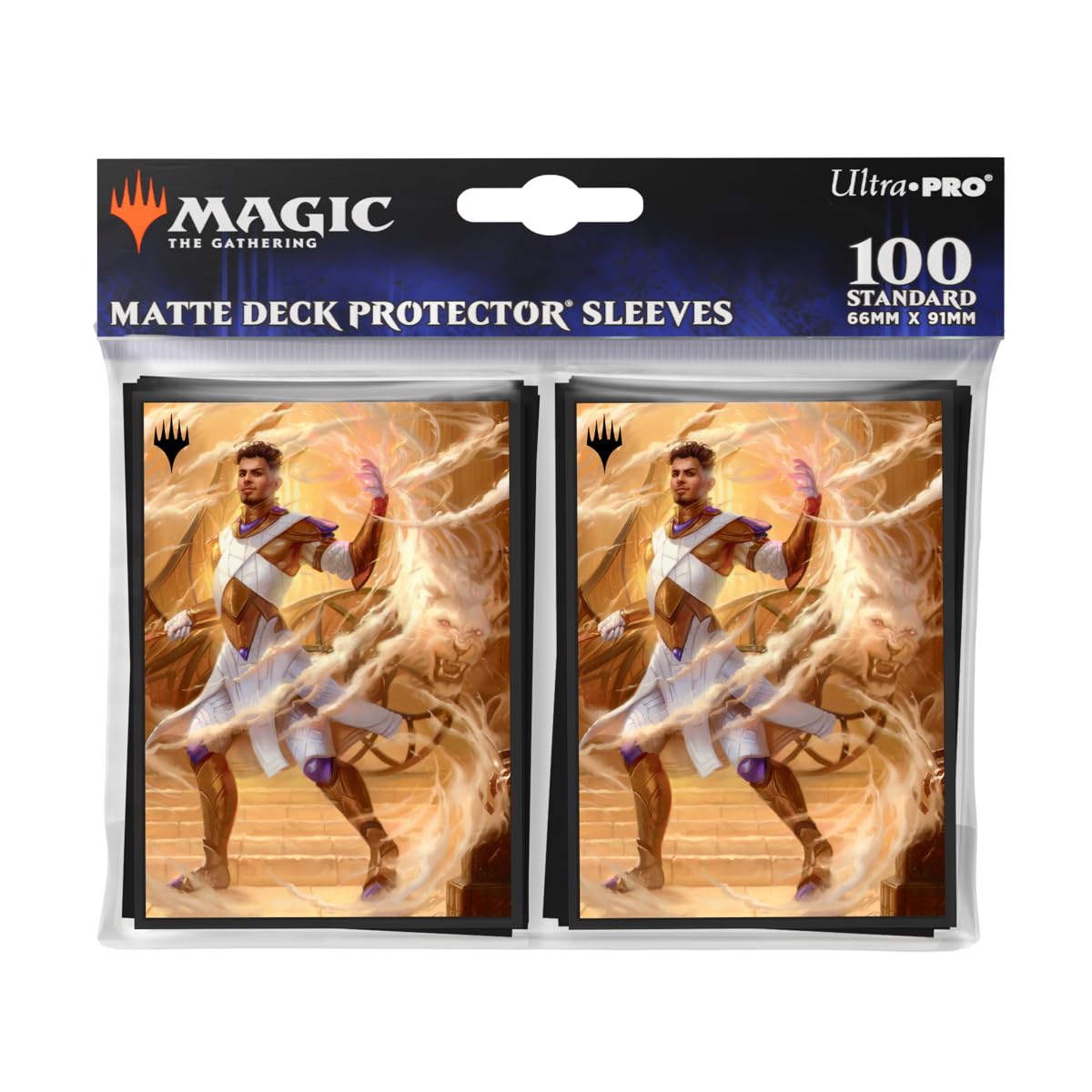 Ultra PRO - Aetherdrift Basri, Tomorrow’s Champion 100ct Deck Protector® Sleeves for Magic: The Gathering, Sports Cards, MTG, D&D Cards, Sized to Fit Standard Size Cards, Gaming Accessory