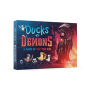 Unstable Games Ducks vs. Demons - an Easy-to-Learn Strategy Card Game of Tic Tac K.O. - for Kids, Teens, Adults - Great for Family Game Night