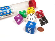 Jumbo Dice 7Pc Assorted Plug Top
