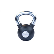 Chrome, Rubber Kettlebell 30Lb