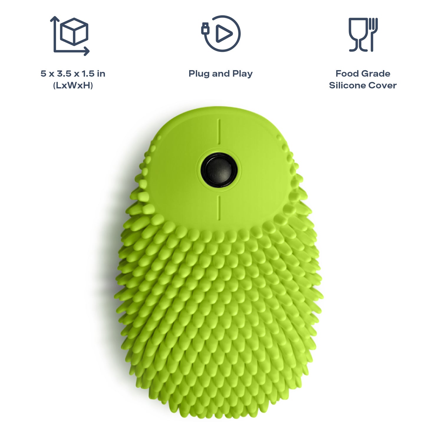Hoglet Fidget Computer Mouse, Lime