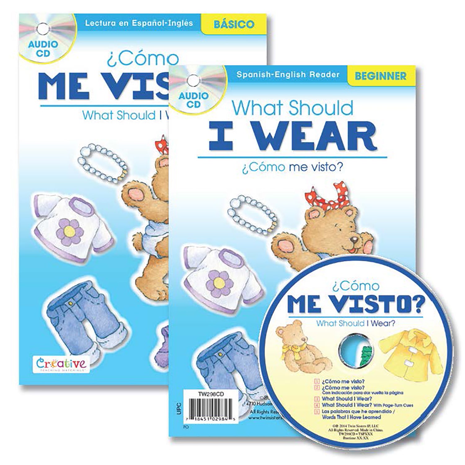 Spanish-English Readers with Audio CD Bundle, Set of 12