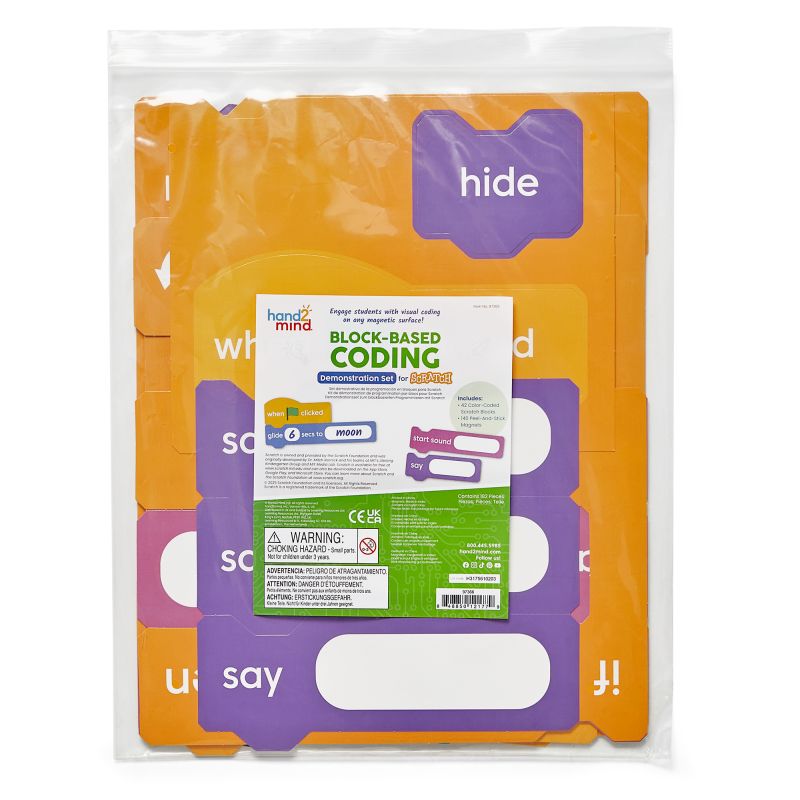 Block Based Coding Magnetic Demonstration Set