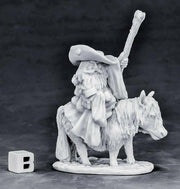 Mini - Reaper 77575 Male Dwarf Battle Mage and Pony