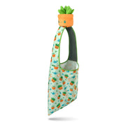 TeeTurtle - Plushie Tote Bag - Succulent - From the creators of the Original Reversible Octopus Plushie - Take Your Plush Pal Wherever You Go!