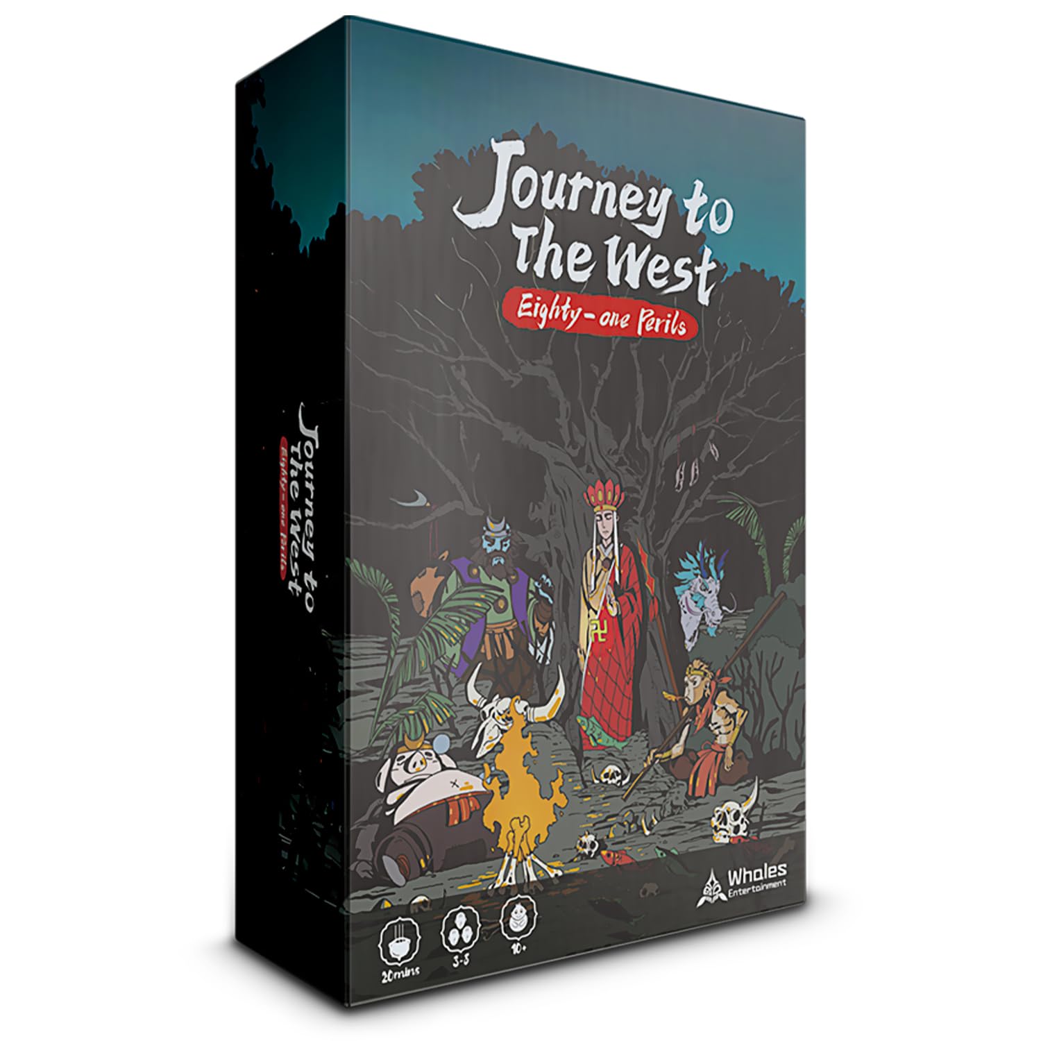 Whales Entertainment | Journey to The West: Eighty-one Perils | Party Strategy Card Games for Adults & Family Night | Fun Ladder Climbing Fantasy Card Game for Adults, Teens and Kids Aged 10+