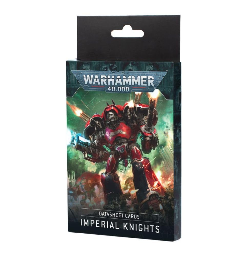 54-02 Warhammer 40,000: Imperial Knights: Datasheet Cards