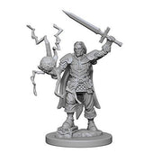 Unpainted Miniatures - Human Male Cleric (Deep Cuts) by WizKids