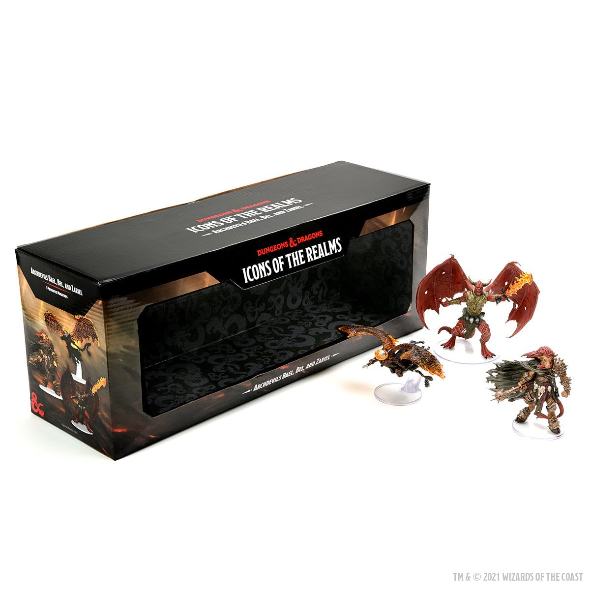WizKids D&D Icons of The Realms: Archdevils - Bael, Bel, and Zariel Miniatures