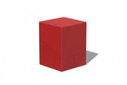 Ultimate Guard RTE Boulder 100+, Deck Case for 100 Double-Sleeved TCG Cards, Red, 97% Renewable, Made in Germany, Secure & Durable Storage