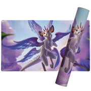 Dragon Shield Playmat – Standard Size TCG Playmat with Stitched Edges & Non-Slip Rubber Backing – Included Tube for Transport & Protection | Whiskerwing