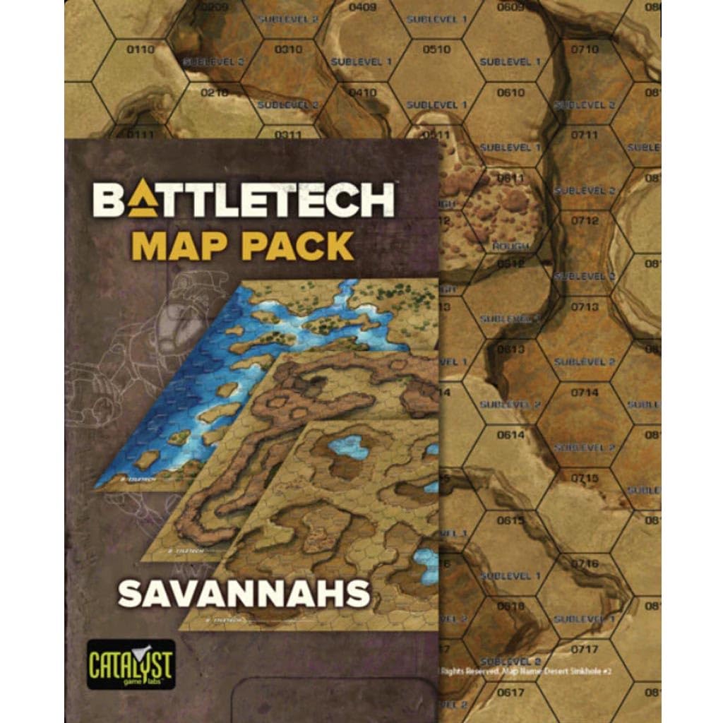 BattleTech: Map Pack: Savannahs
