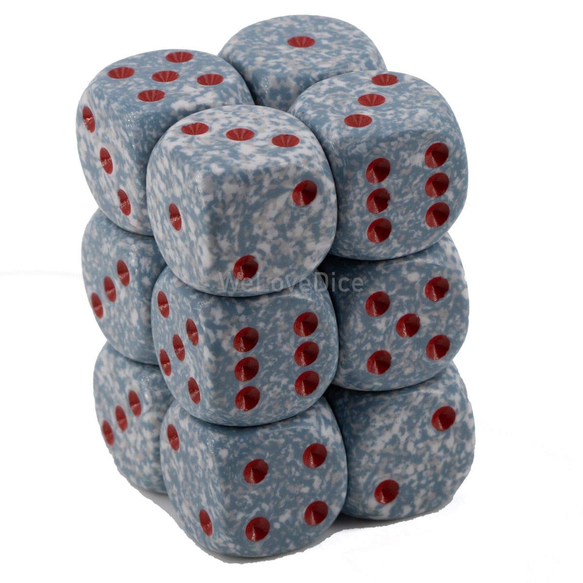 d6 Cube 16mm Speckled Air (12)