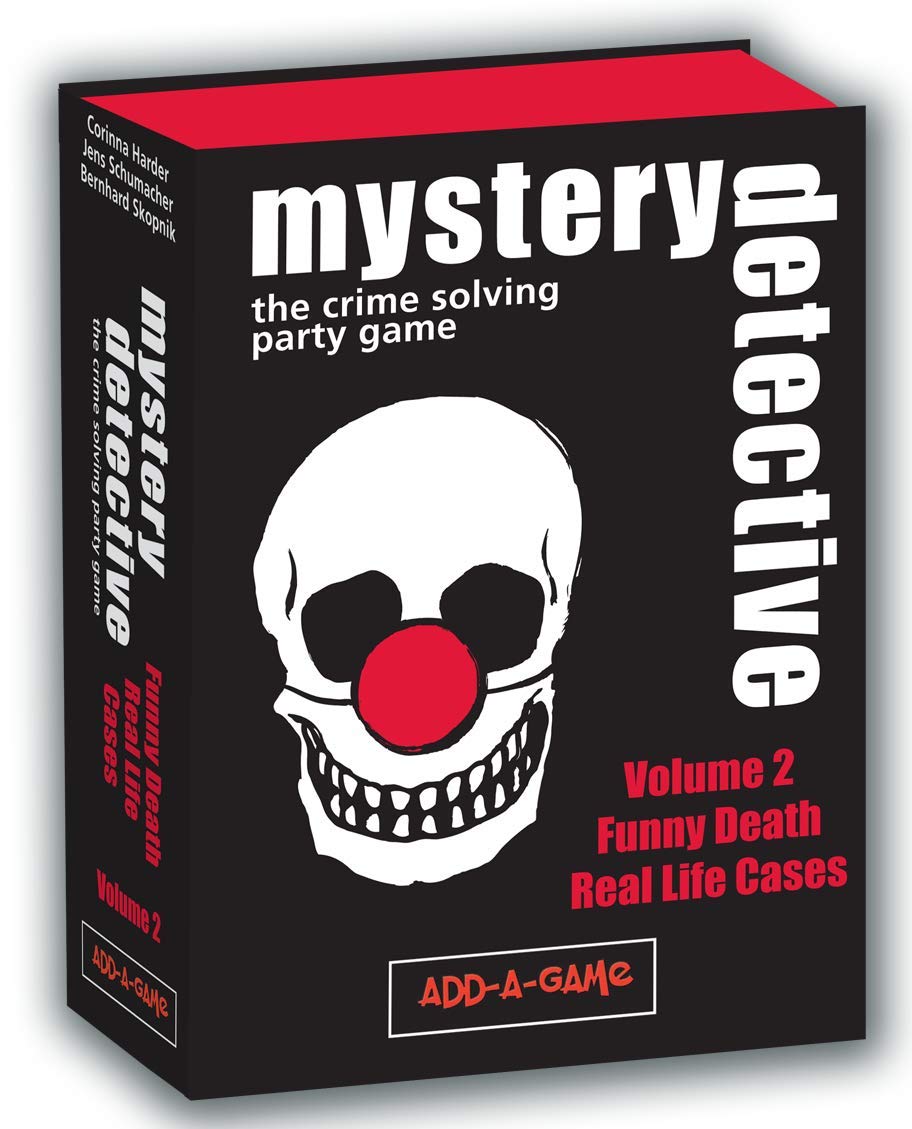 Add-A-Game Mystery Detective Volume 1: Classic Cases- Cooperative Party Game to Unleash Your Brainstorming Skills