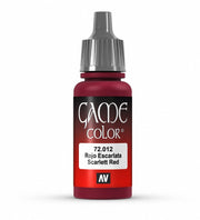 Vallejo Game Color Scarlett Red Paint, 18ml