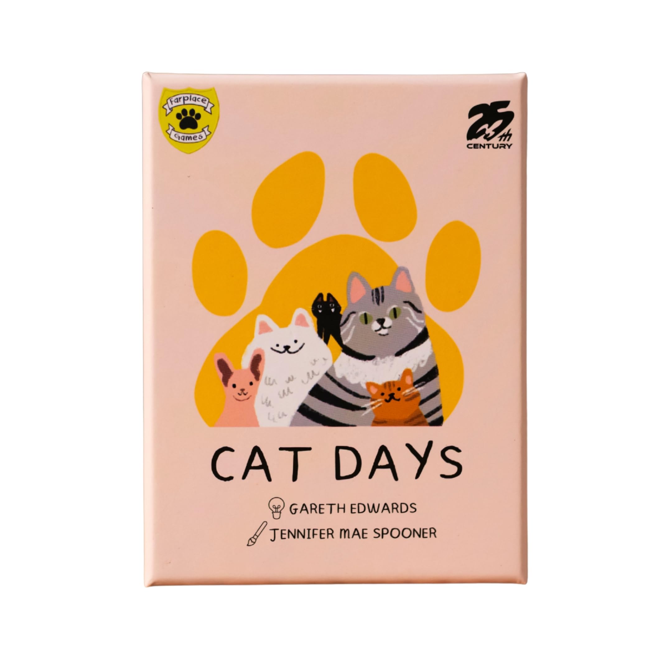 25th Century Games Cat Days Card Game – Valentine’s Day Game for Couples and Cat Lovers – Cozy Two Player Strategy Game with Cute Cat Art – Ages 6+