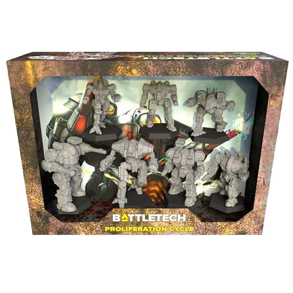 BattleTech Proliferation Cycle Force Pack Boxed Set – for The World's Greatest Sci-Fi Miniatures Game Universe - by Catalyst Game Labs
