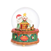ROBOTIME Christmas Town DIY Music Box Kit