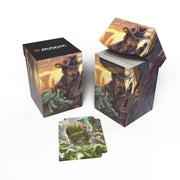 Ultra Pro - Outlaws of Thunder Junction 100+ Deck Box® Ft. Yuma for Magic: The Gathering, TCG collectible gaming accessory protective card deck holder