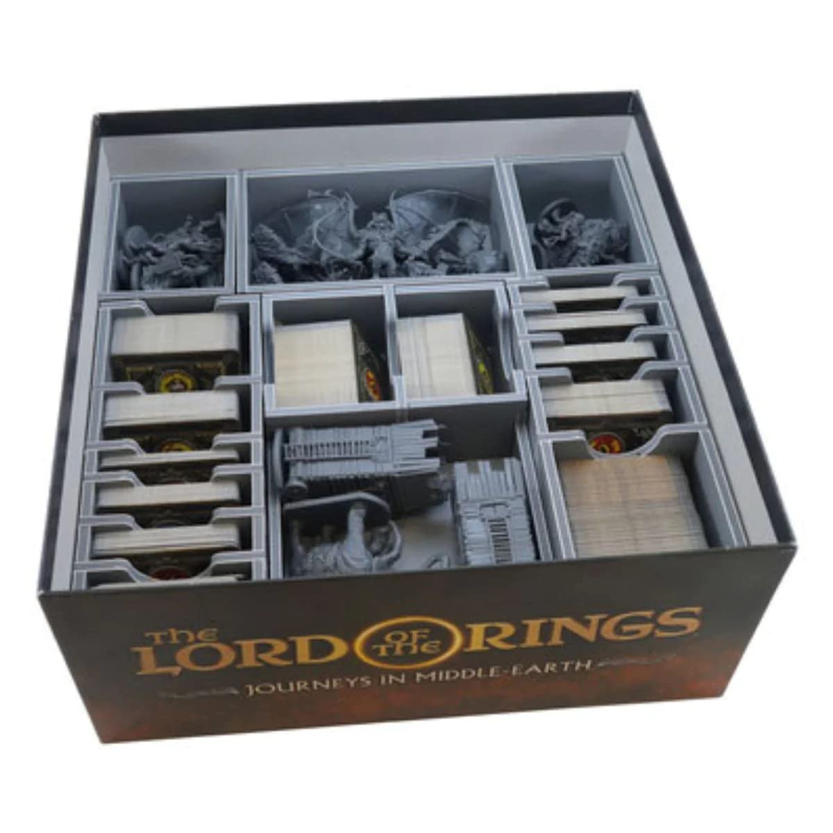 Folded Space Journeys in Middle Earth Expansion Set Board Game Box Inserts