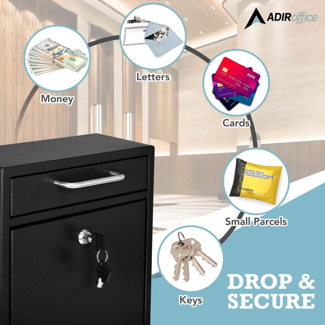 Medium Wall Mountable Mailbox with Key Lock