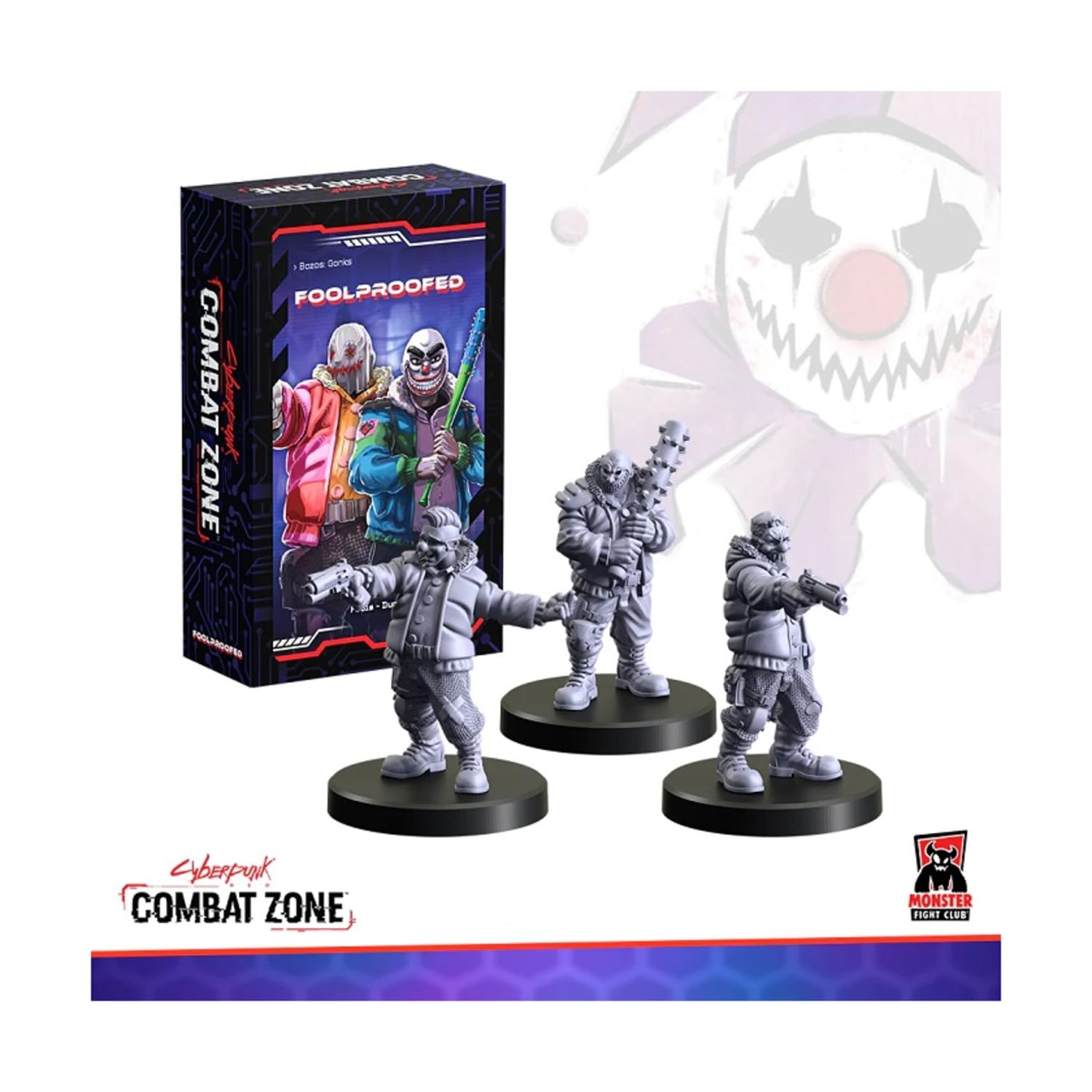 Monster Fight Club Cyberpunk Red: Combat Zone - Foolproofed Expansion (Bozos)