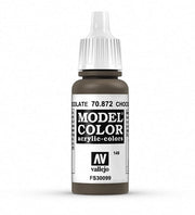 Vallejo Chocolate Brown Paint, 18ml